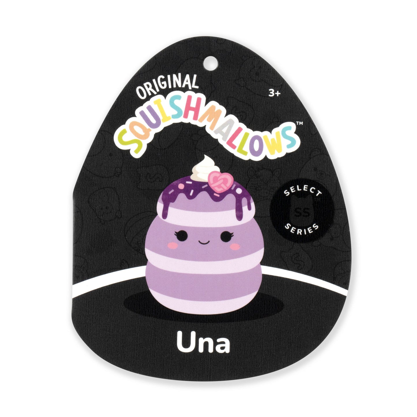 Squishmallows - Squishmallows 12" Una the Ube Pancakes with Pink Pretzel | Jazwares