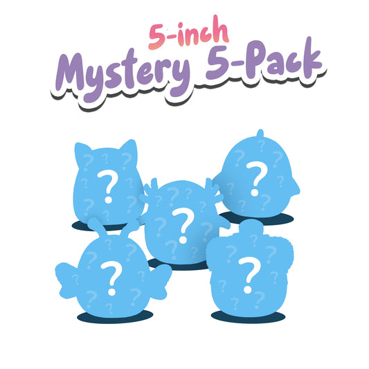 Squishmallows - Squishmallows 5-Inch Mystery Plush 5 Pack | Jazwares