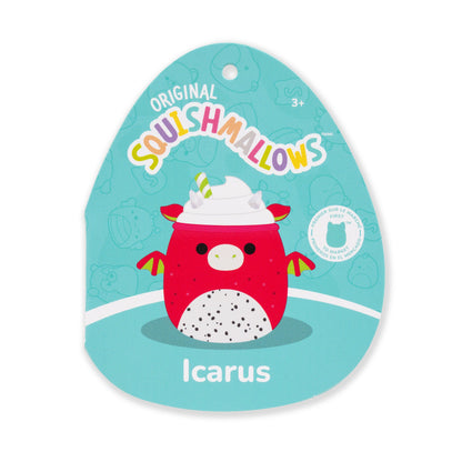 Squishmallows - Squishmallows 14" Icarus the Dragon Fruit Drink | Jazwares