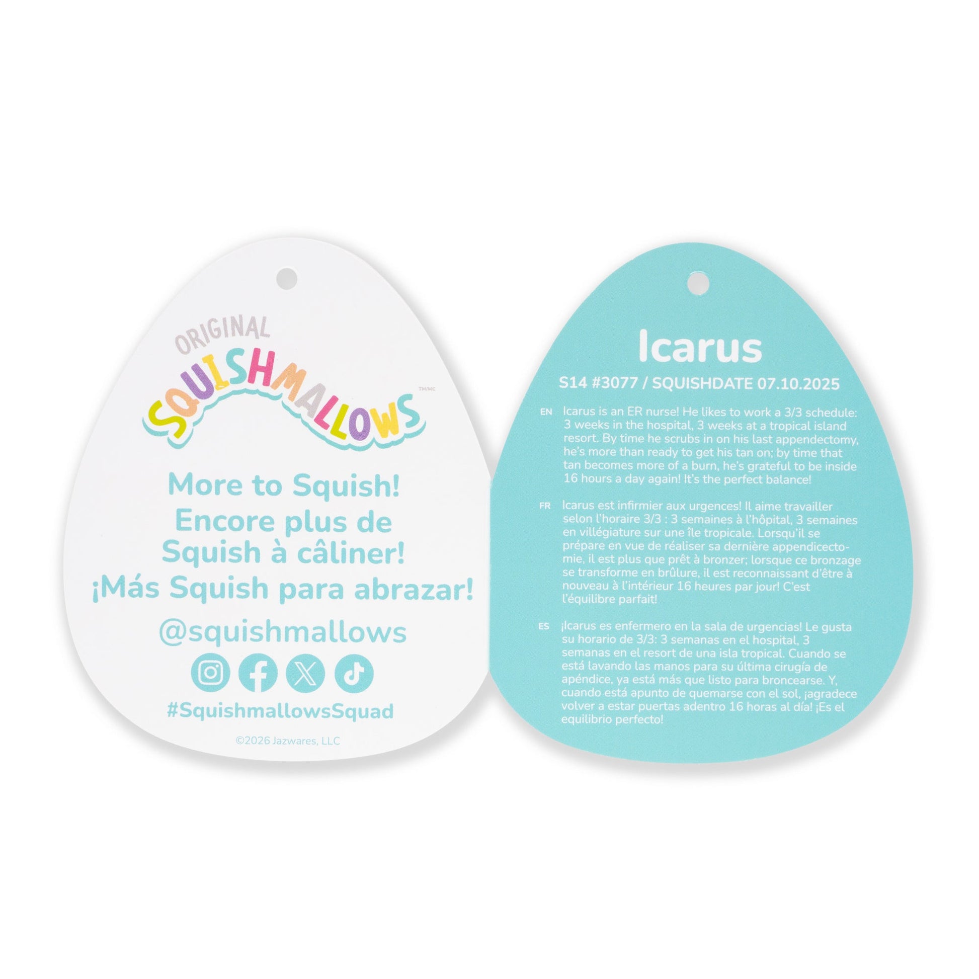 Squishmallows - Squishmallows 14" Icarus the Dragon Fruit Drink | Jazwares