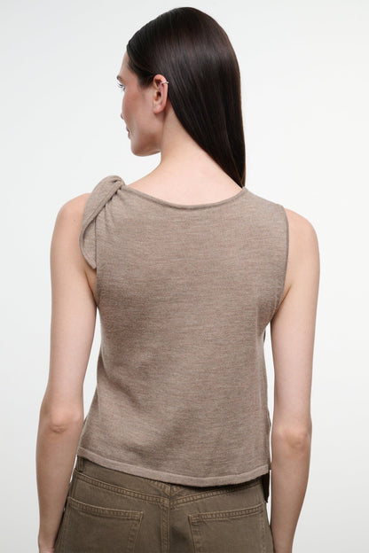 STAUD | Enya Top Sesame