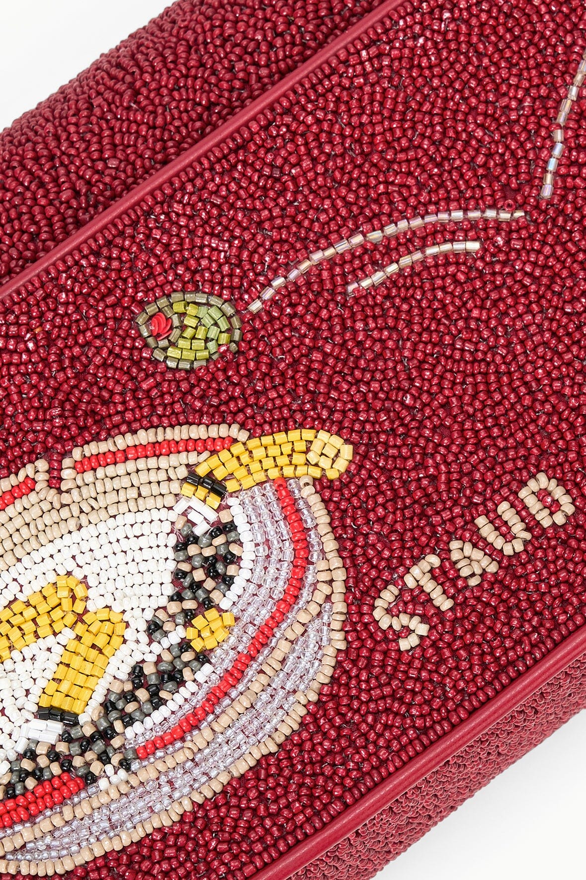 STAUD | Tommy Beaded Bag Extra Dirty