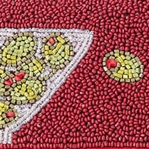 STAUD | Tommy Beaded Bag Extra Dirty
