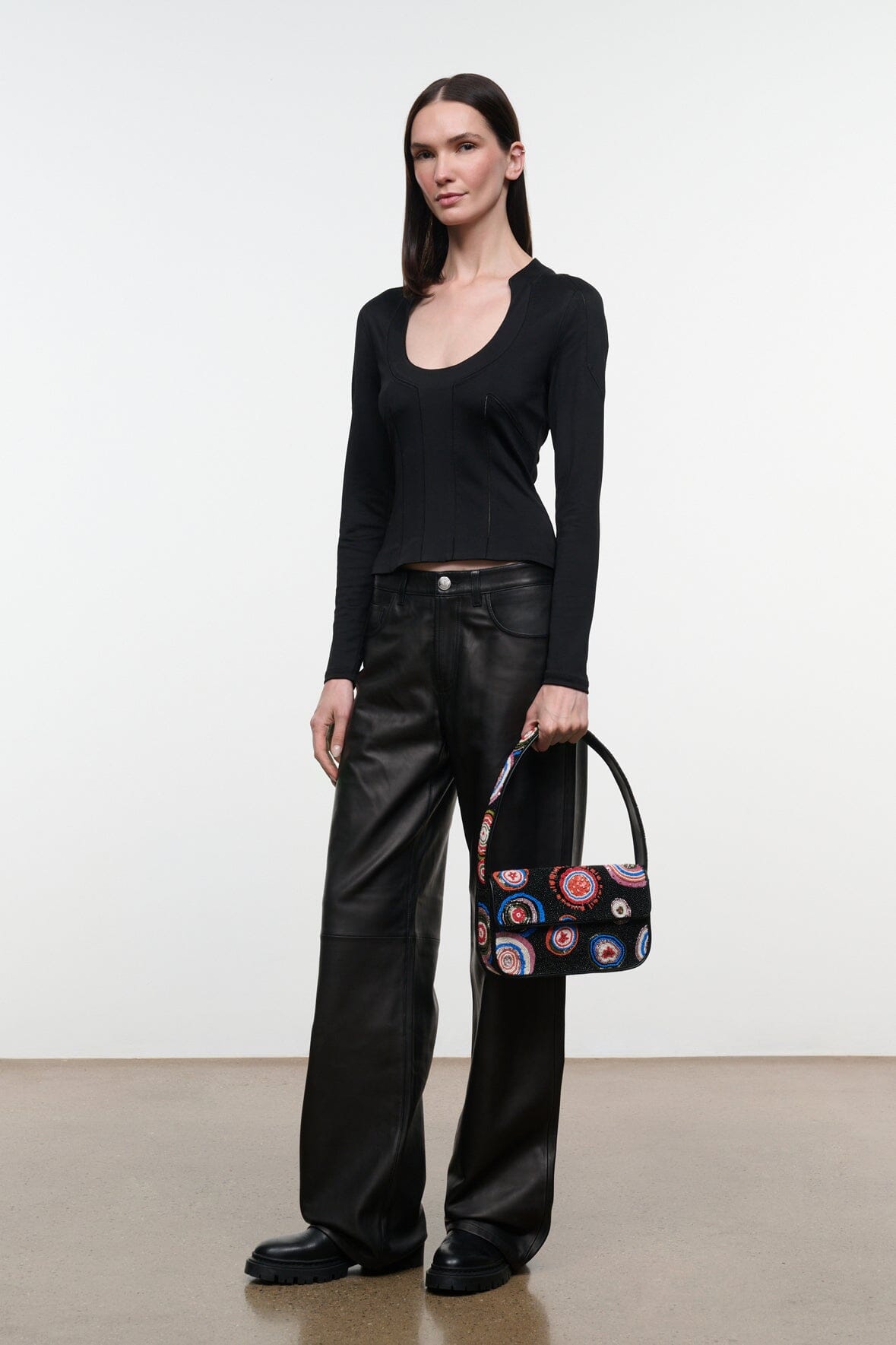 STAUD | Tommy Beaded Bag Millefiore 2.0