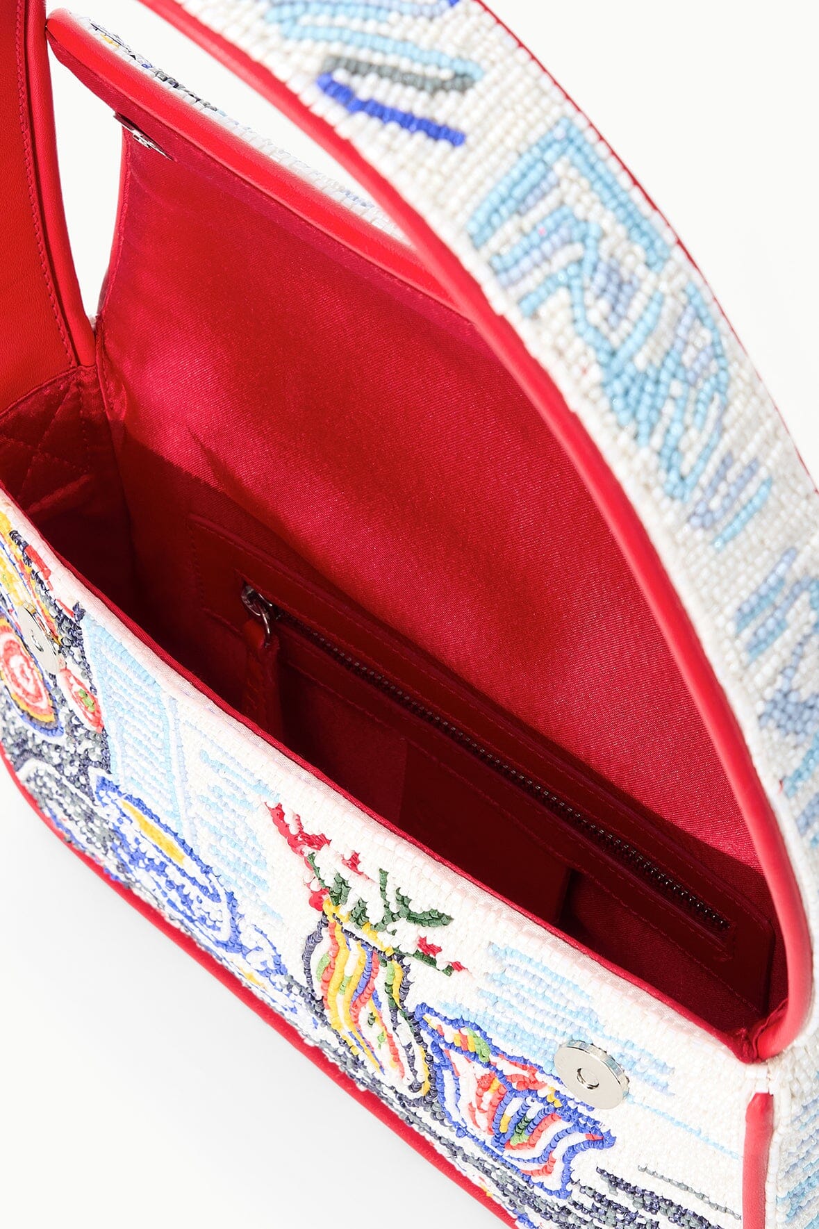 STAUD | Tommy Beaded Bag Teatime