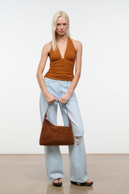 STAUD | Dani Shoulder Bag Tabac