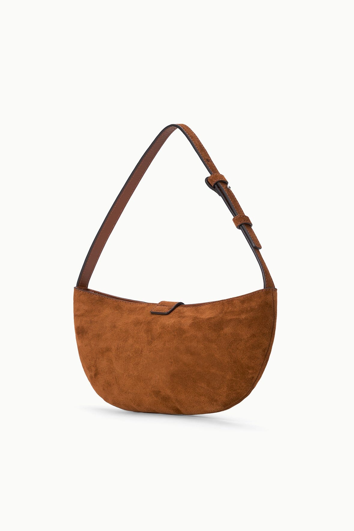 STAUD | Harlow Crescent Shoulder Bag Tabac