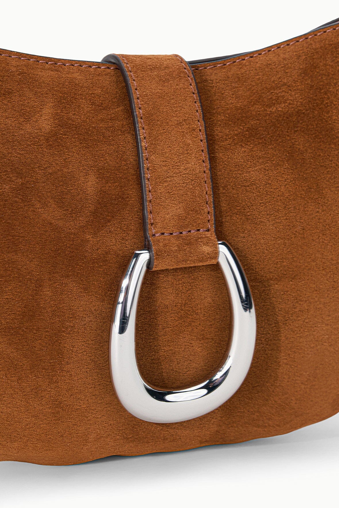 STAUD | Harlow Crescent Shoulder Bag Tabac