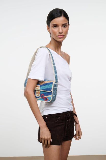 STAUD | Tommy Beaded Bag Spf 0