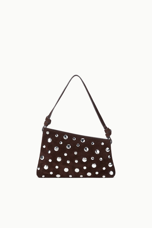 STAUD | Dani Mini Shoulder Bag Espresso Studs