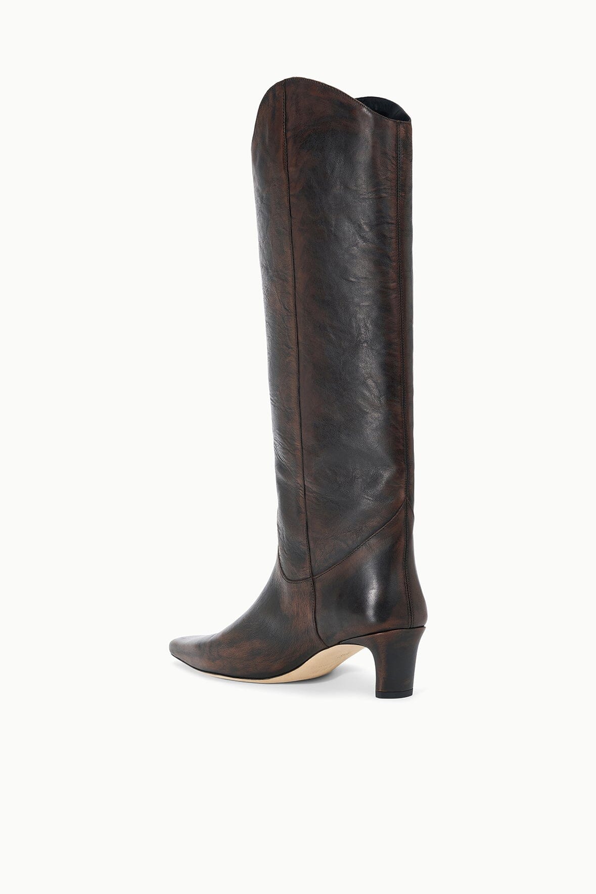 STAUD | Western Wally Boot Espresso Distressed