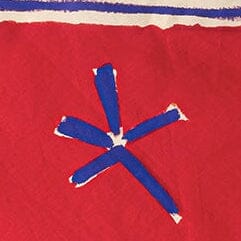 STAUD | Sonya Linen Scarf Painted Foulard