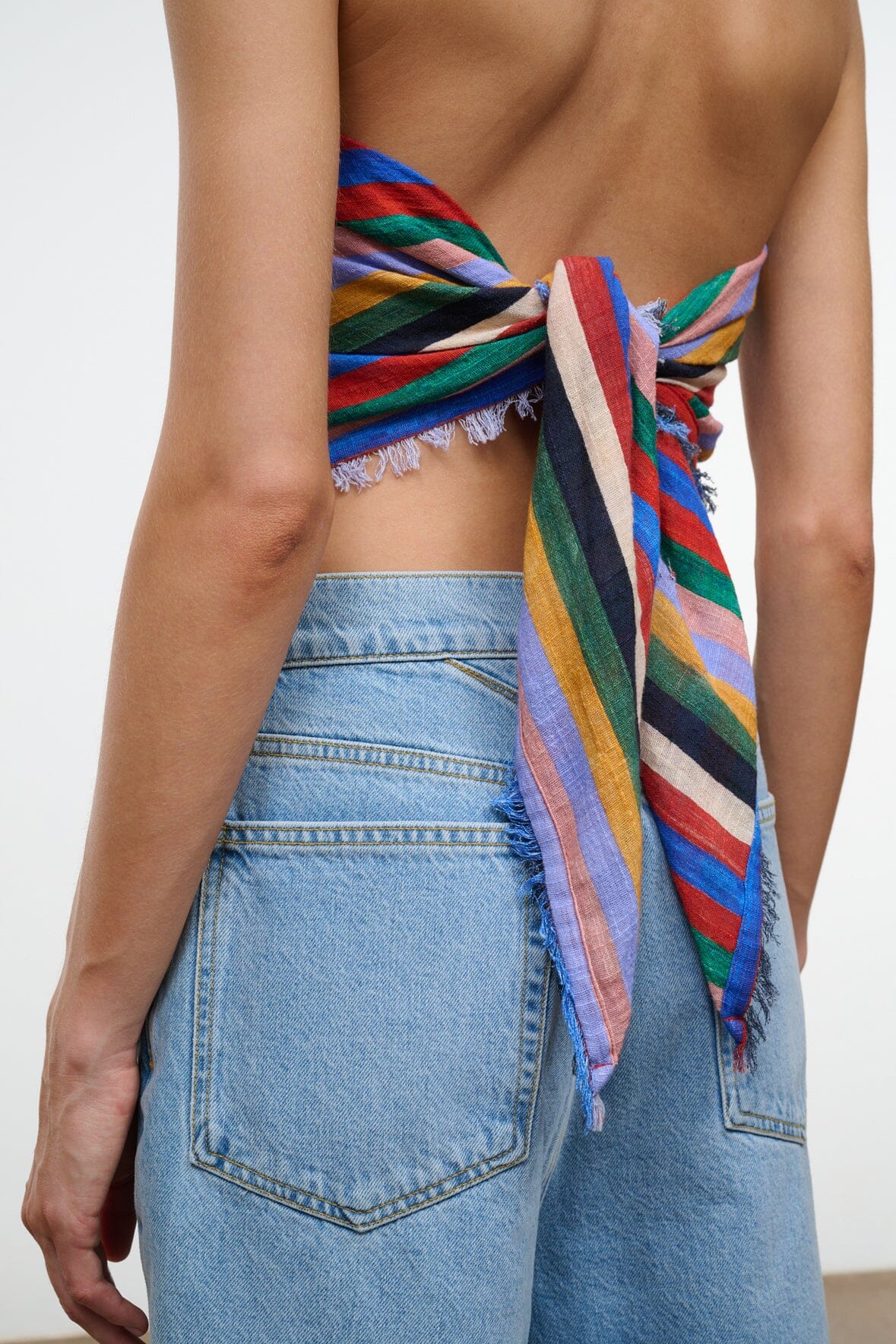 STAUD | Sonya Scarf Artist Stripe