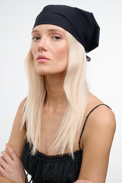STAUD | Sunny Headscarf Black