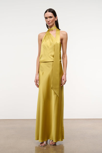 STAUD | Estelle Dress Citron