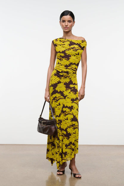 STAUD | Amaris Dress Golden Daisy