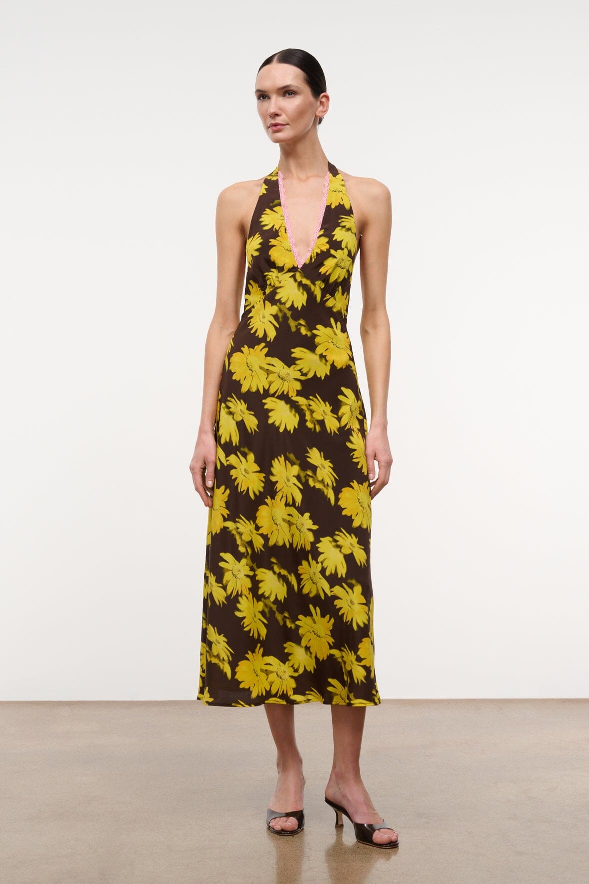 STAUD | Lucca Dress Golden Daisy