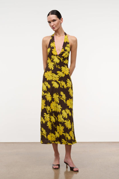 STAUD | Lucca Dress Golden Daisy