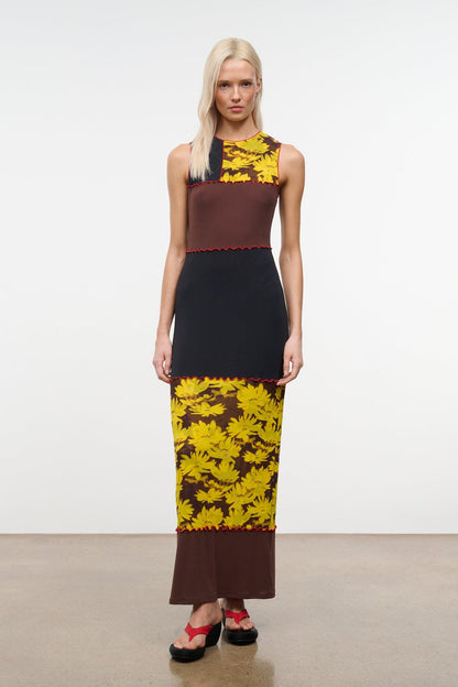 STAUD | Primo Dress Daisy Multi