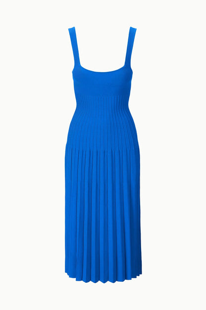 STAUD | Ellison Dress Cobalt