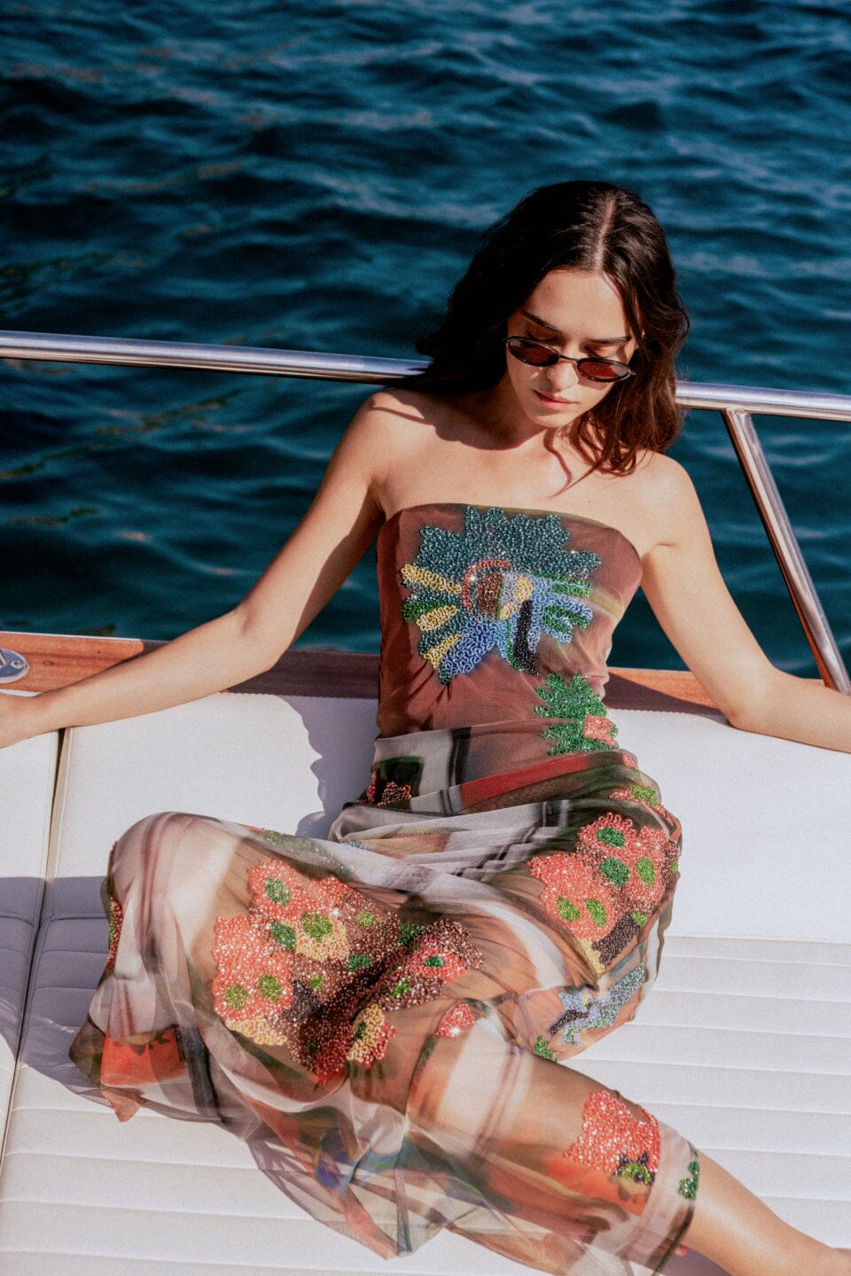 STAUD | Liliana Dress Superbloom Scarf