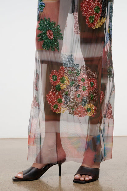 STAUD | Liliana Dress Superbloom Scarf