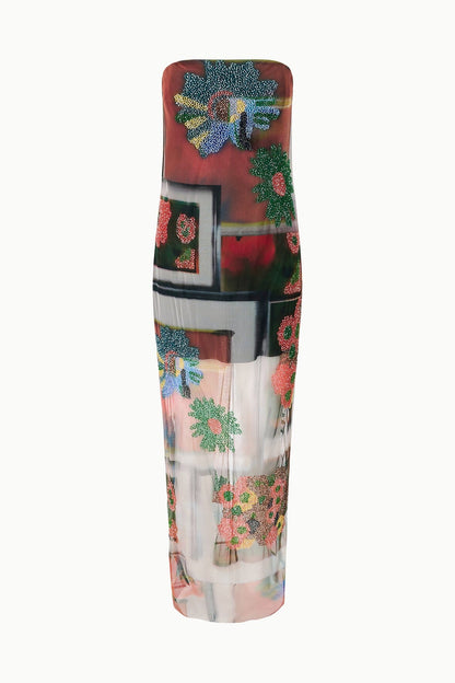 STAUD | Liliana Dress Superbloom Scarf
