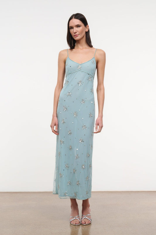 STAUD | Azzurra Dress Lakeside