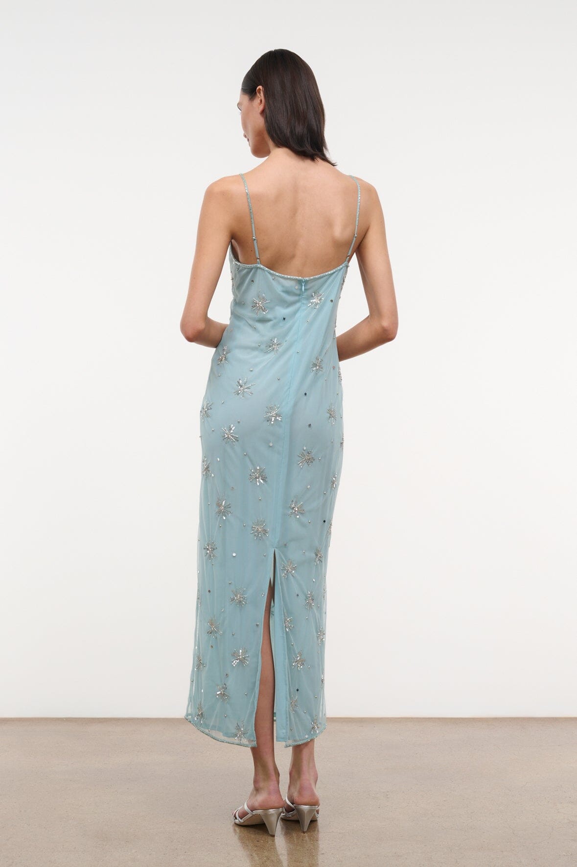STAUD | Azzurra Dress Lakeside