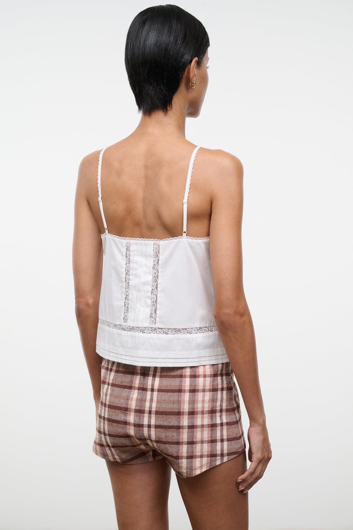 STAUD | Corinna Top Ivory