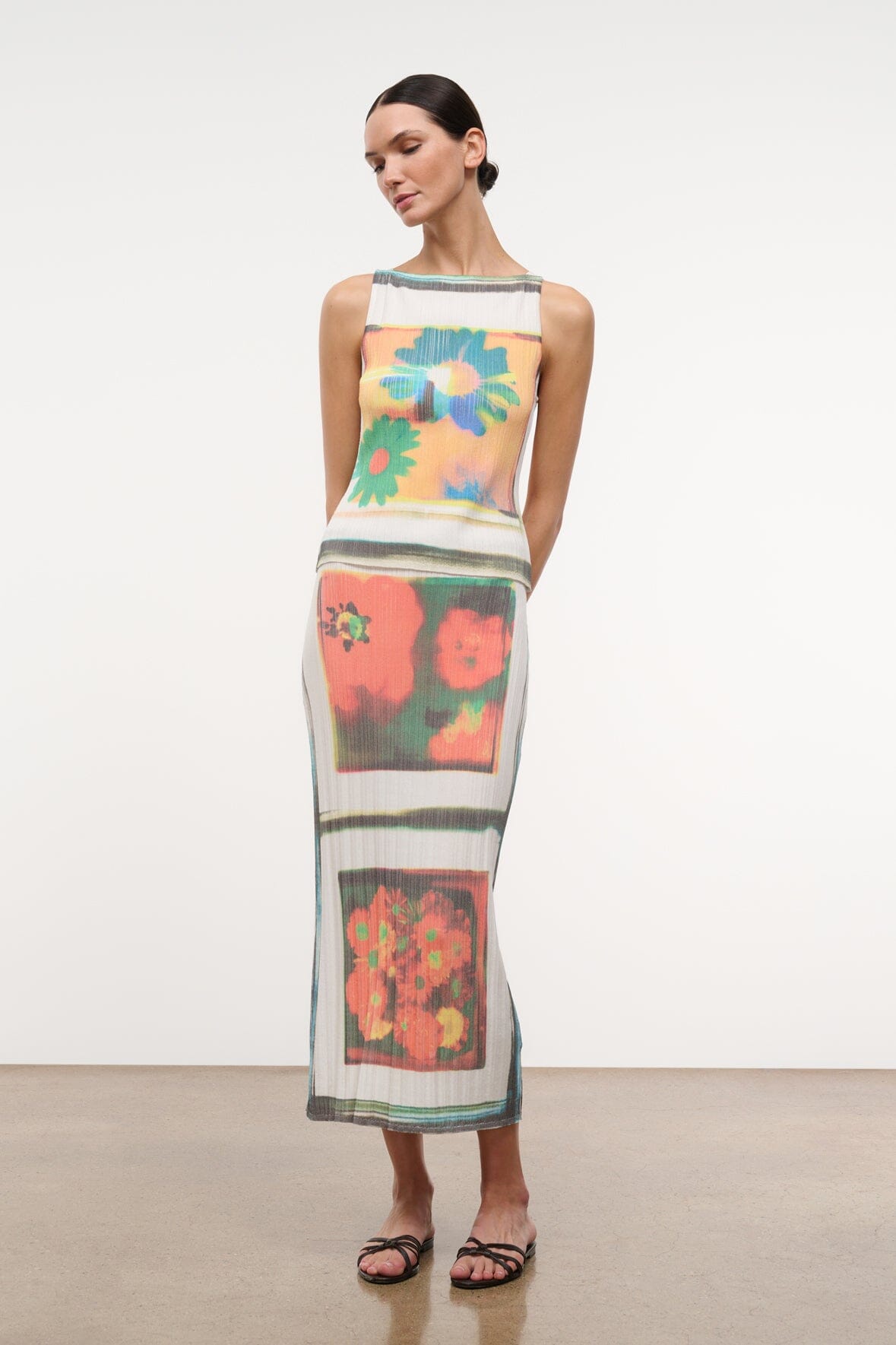 STAUD | Bryn Top Superbloom Scarf