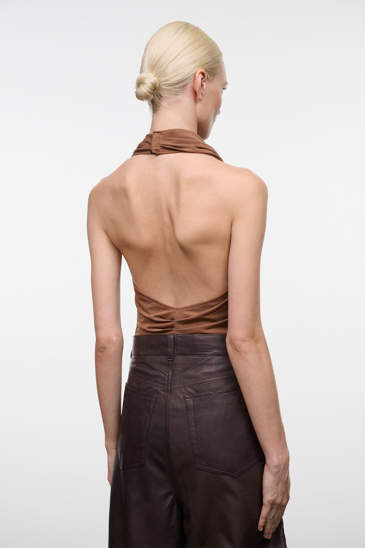 STAUD | Monay Bodysuit Cigar