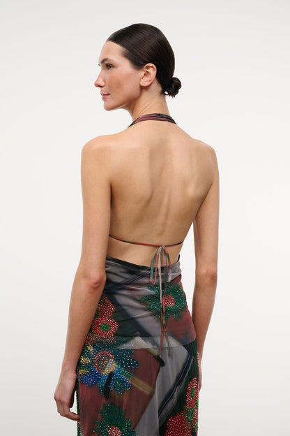 STAUD | Felice Top Superbloom Scarf