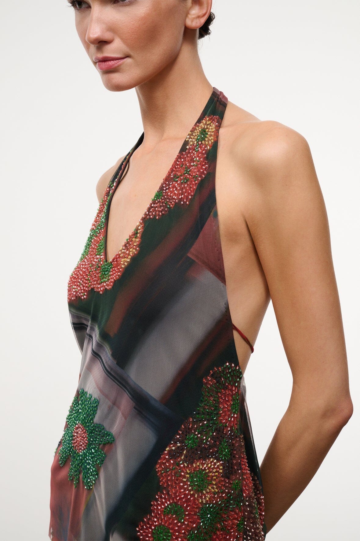 STAUD | Felice Top Superbloom Scarf