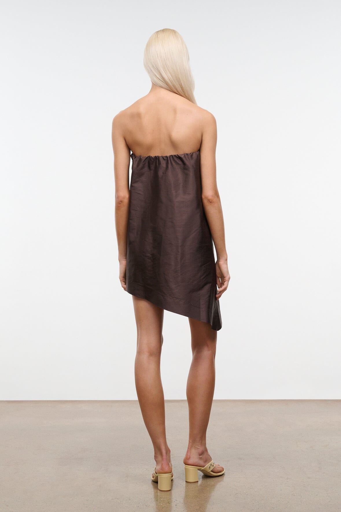 STAUD | Georgia Silk Convertible Top Earth
