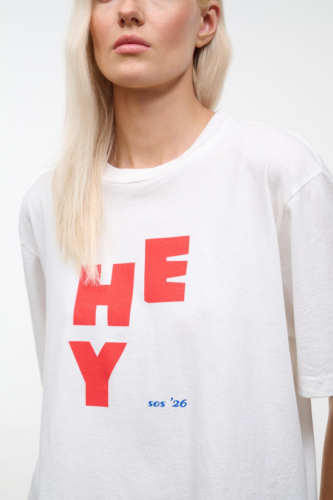 STAUD | Liam Relaxed Tee Hey