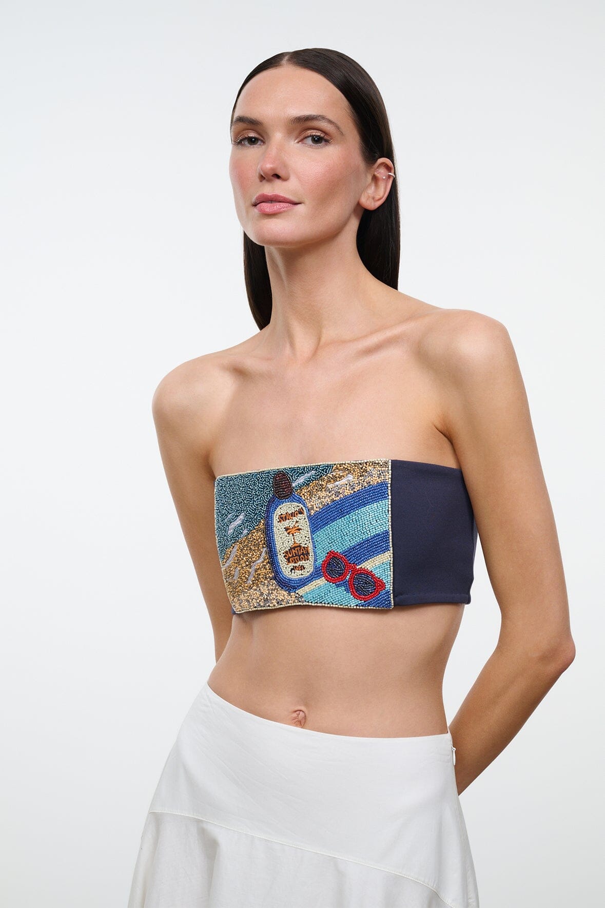 STAUD | Tommy Tube Top Spf 0