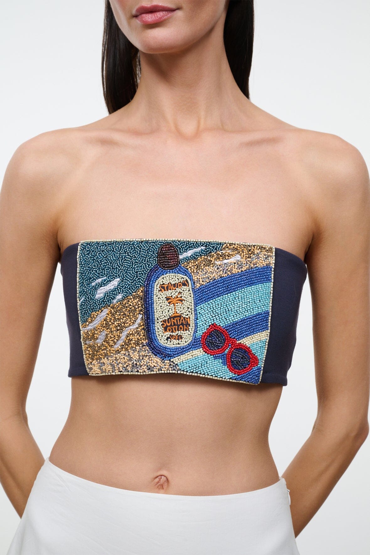 STAUD | Tommy Tube Top Spf 0