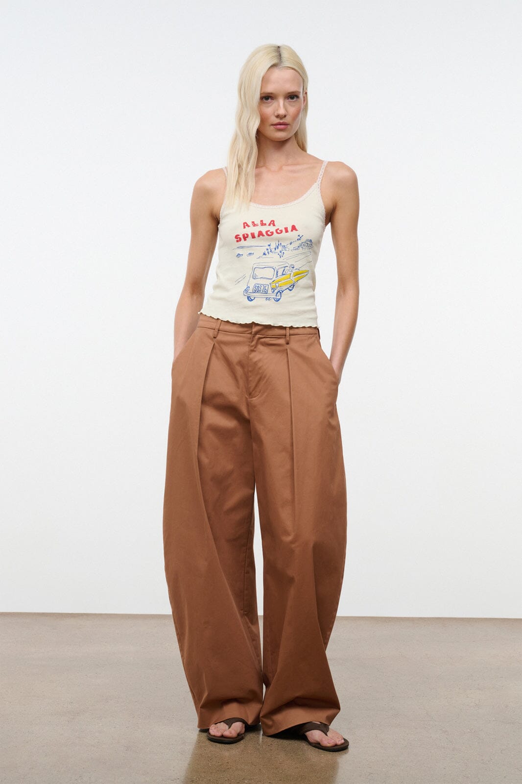 STAUD | Elias Pant Carob