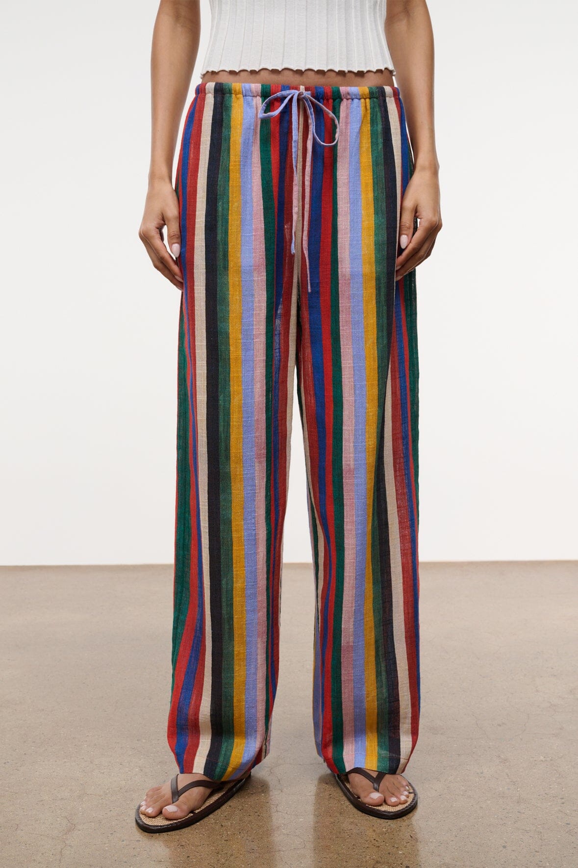 STAUD | Mateo Pant Artist Stripe