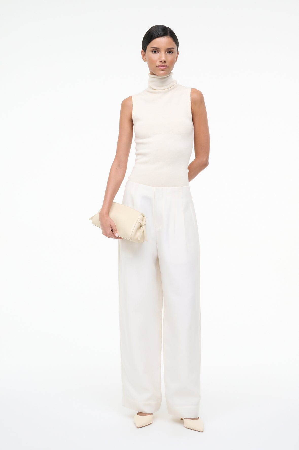 STAUD | Pierre Pant Ivory