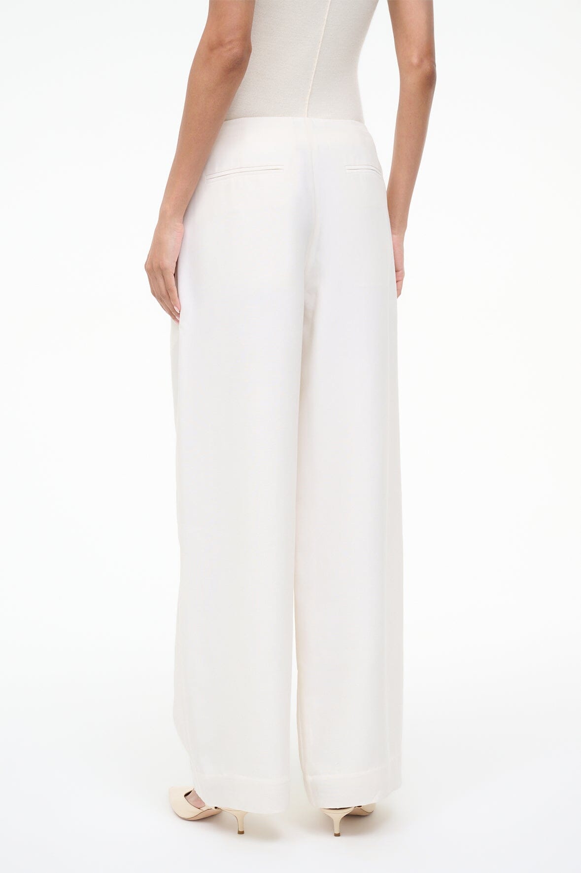 STAUD | Pierre Pant Ivory