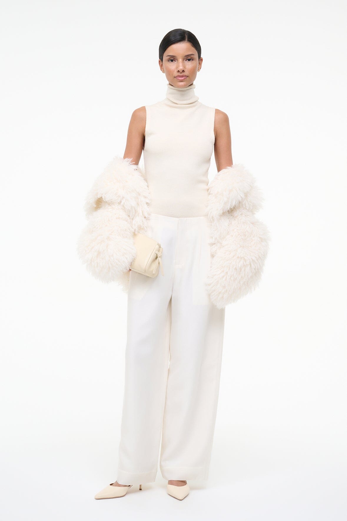 STAUD | Pierre Pant Ivory