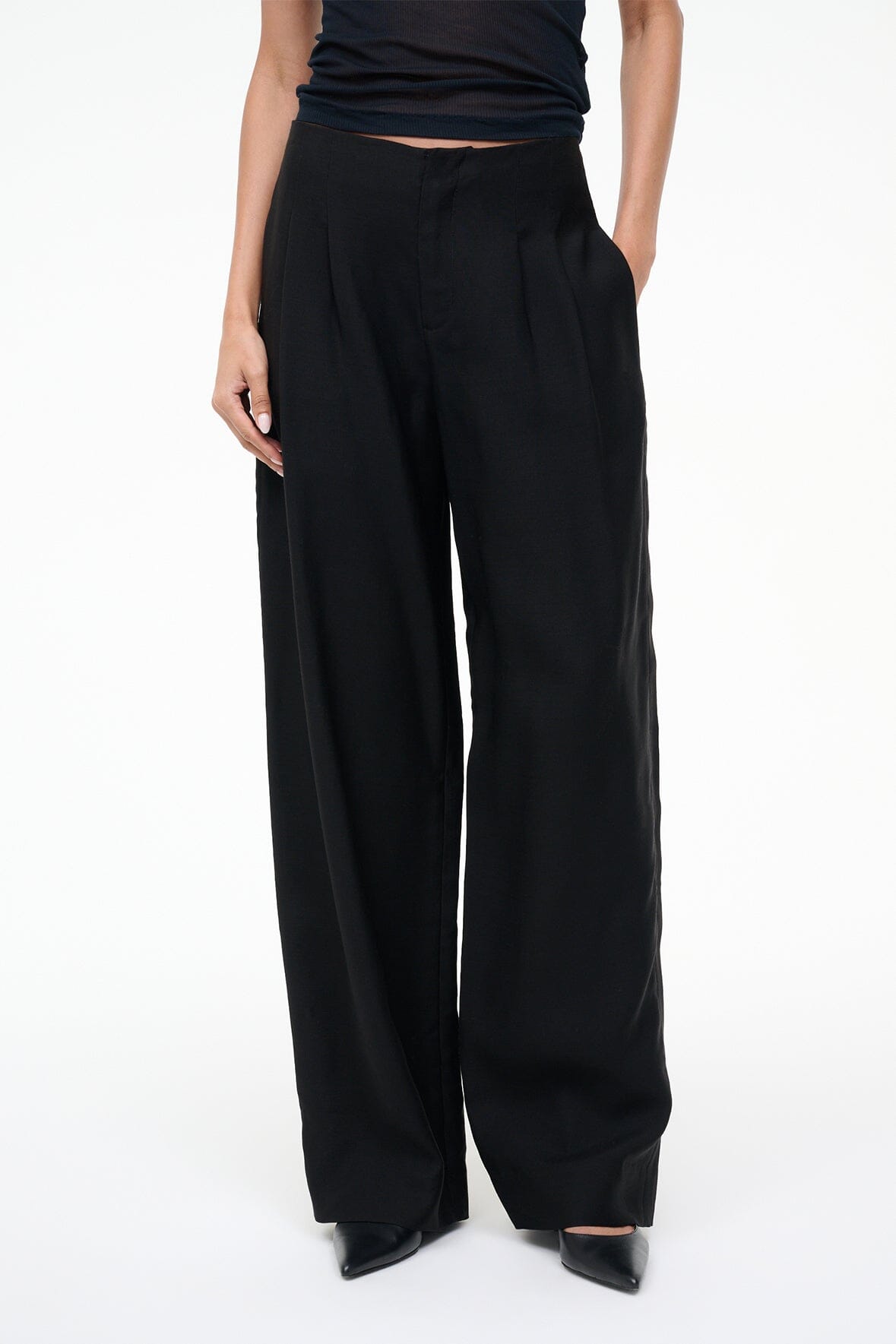 STAUD | Pierre Pant Black