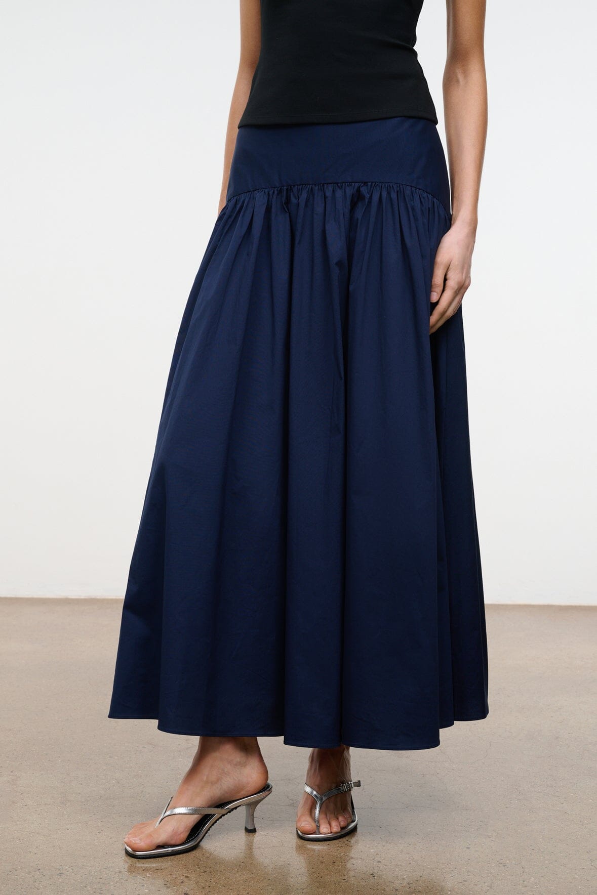 STAUD | Procida Skirt Navy