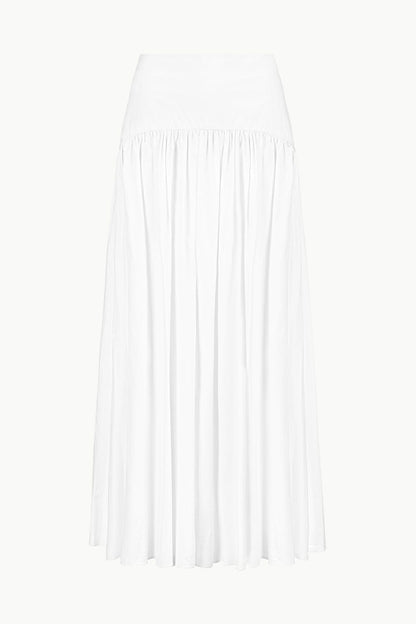 STAUD | Procida Skirt White 1