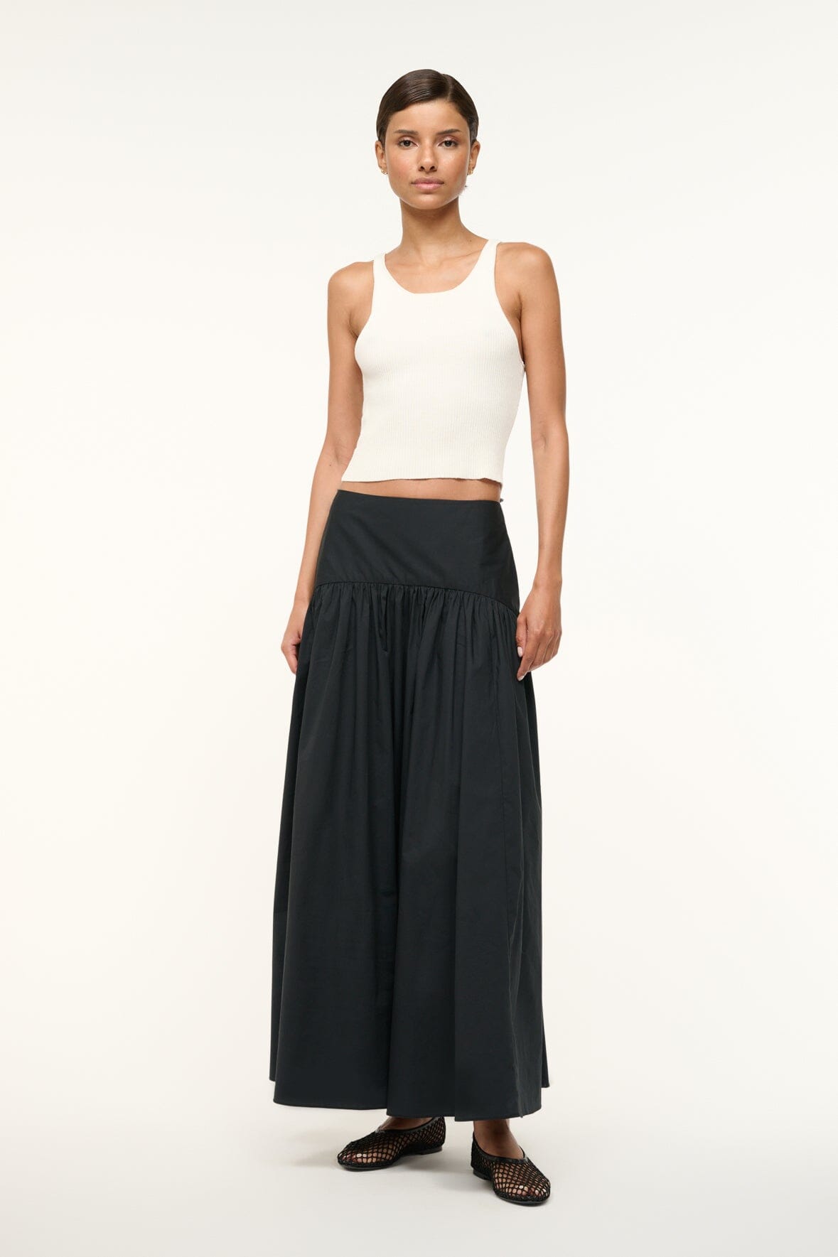 STAUD | Procida Skirt Black 1
