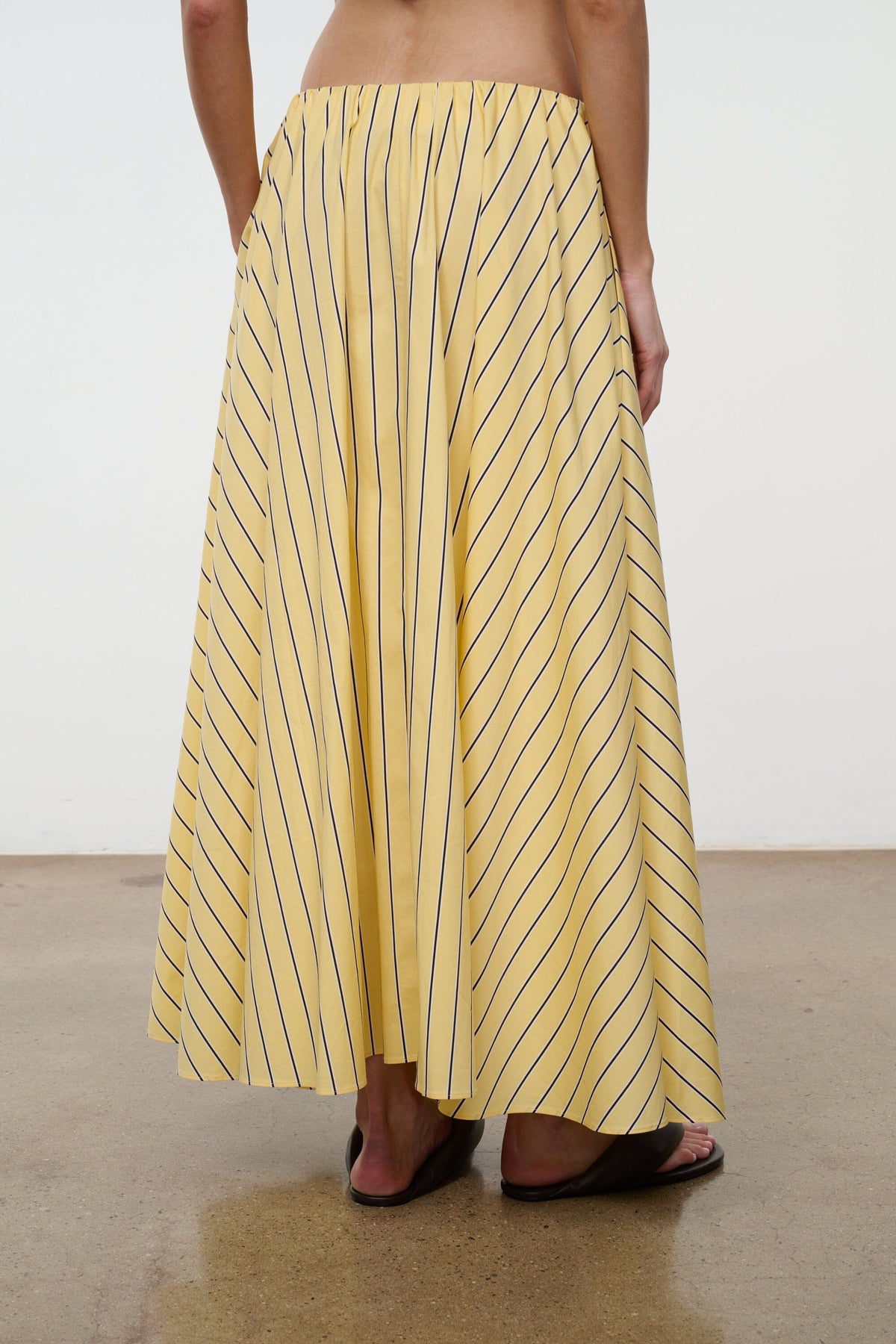 STAUD | Milano Skirt Monday Stripe