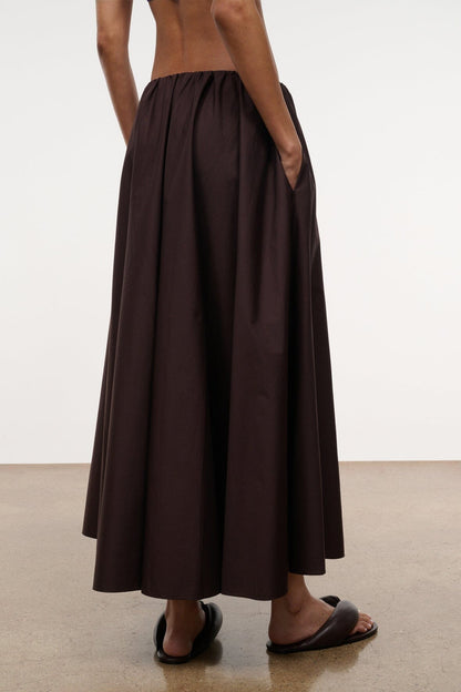 STAUD | Milano Skirt Earth