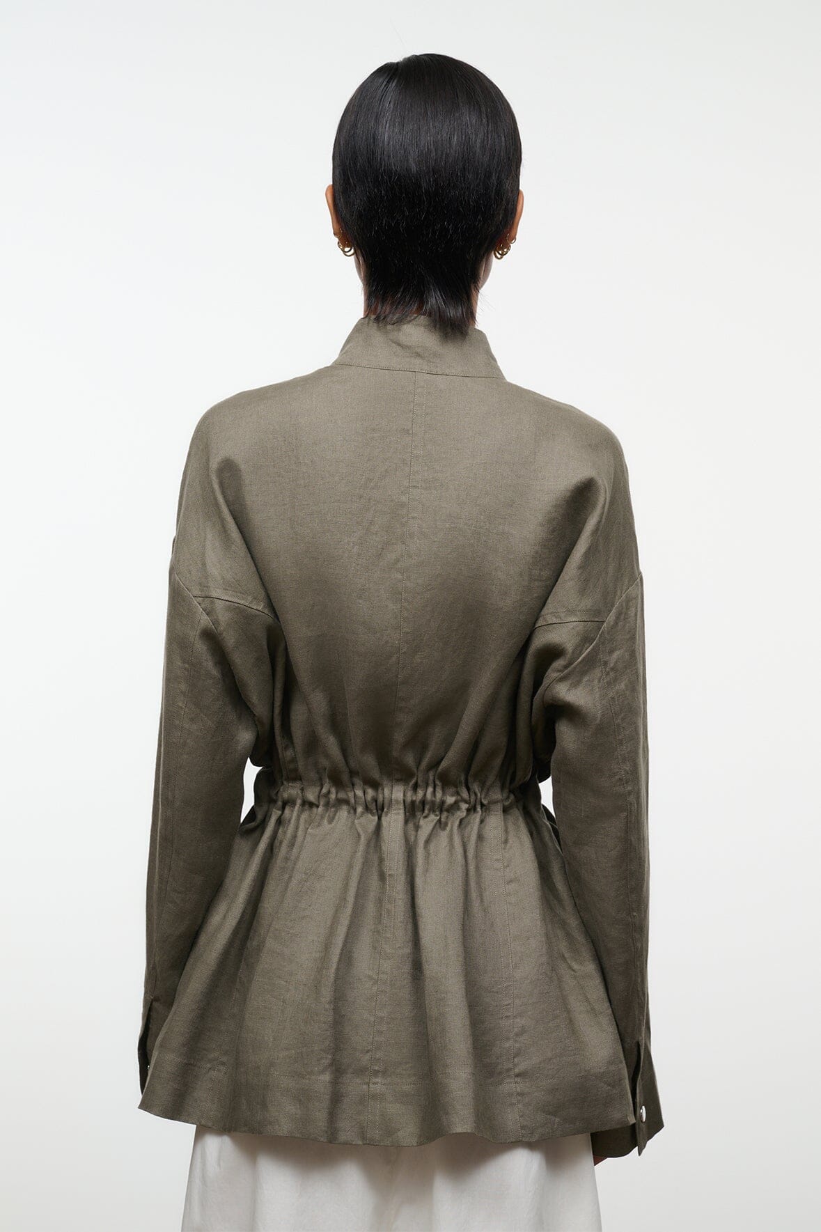 STAUD | Reed Linen Jacket Thyme